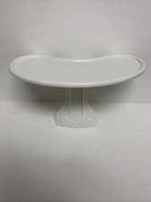 gray bumbo seat with tray