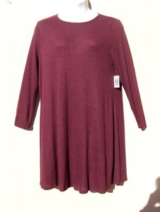 old navy plush knit swing dress