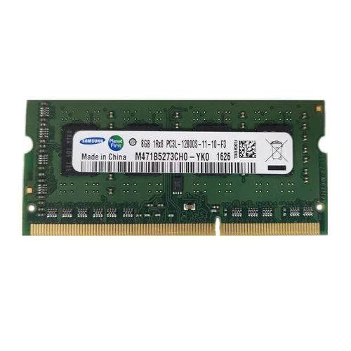 Samsung 8GB 1RX8 PC3L-12800S DDR3 1600 MHz 1,35 V SODIMM RAM Laptop-Speicher