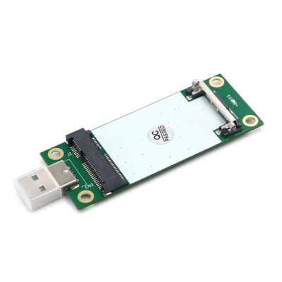 Mini PCI-E to USB Adapter With SIM card Slot for WWAN/LTE Module