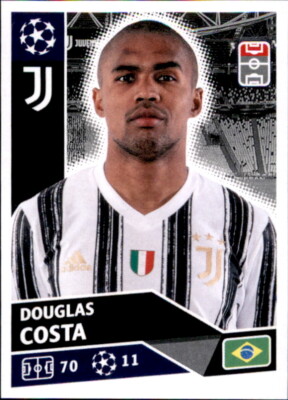 Topps Champions League 2020/21 Sticker JUV16 - Douglas Costa