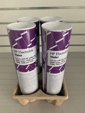4 Cans of Violet HP Indigo Ink