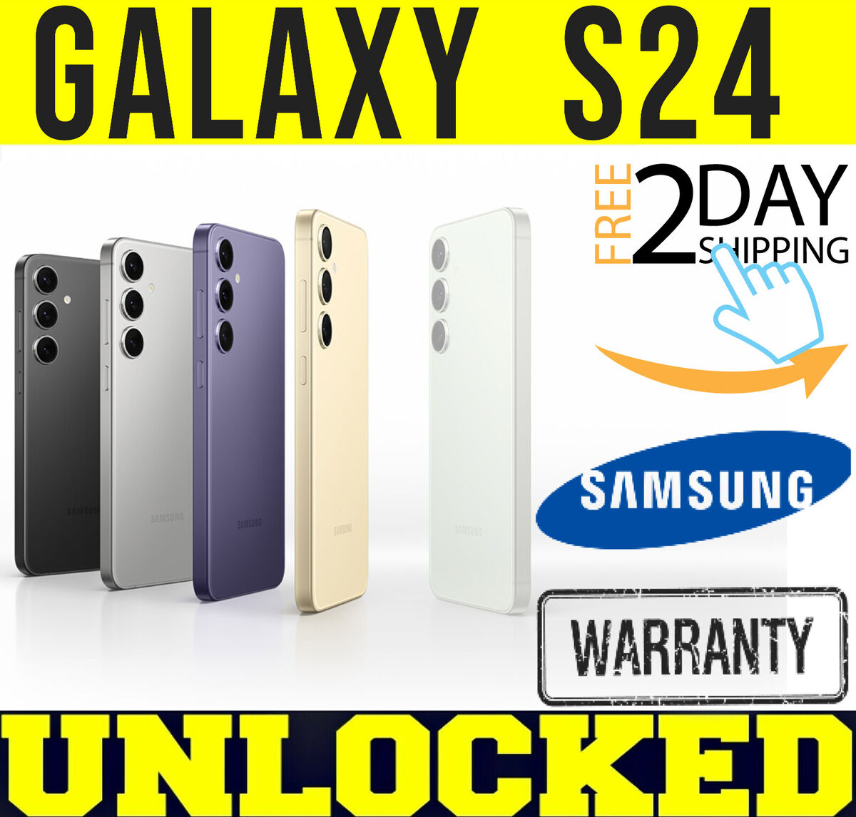 SAMSUNG GALAXY S24 128GB / 256GB SM-S921U1 - (FACTORY UNLOCKED) ⚫️🔵⚪️ ❖SEALED❖ | eBay SAMSUNG GALAXY S24 128GB / 256GB SM-S921U1 - (FACTORY UNLOCKED) ⚫️🔵⚪️ ❖SEALED❖ | eBay