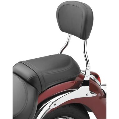 Cobra Round Short 14'' Sissy Bar Backrest - For Suzuki Boulevard '05-'18 02-8825