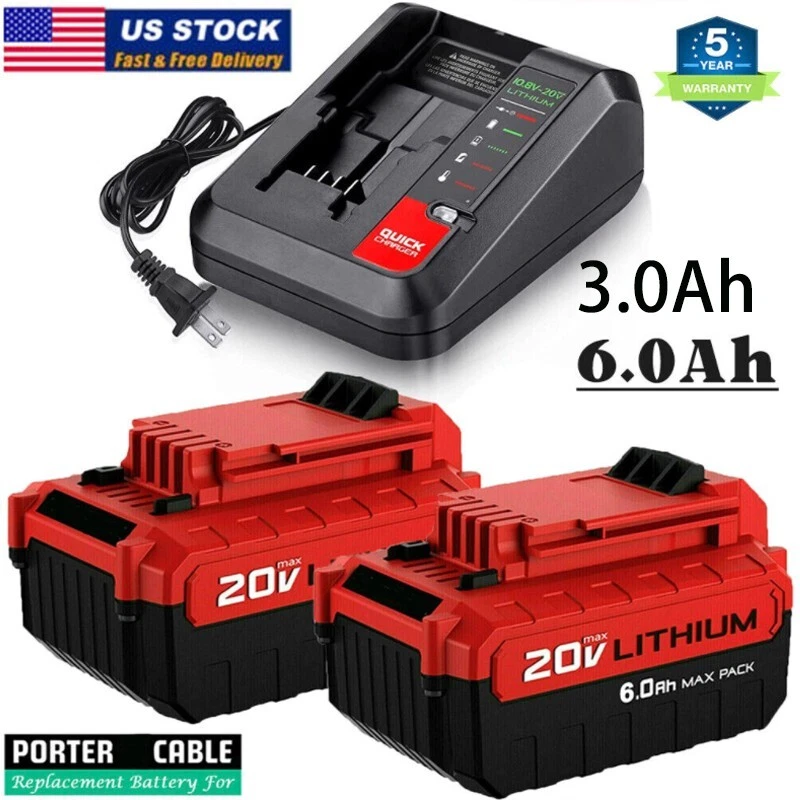 Porter Cable 20V Lithium Battery Charger