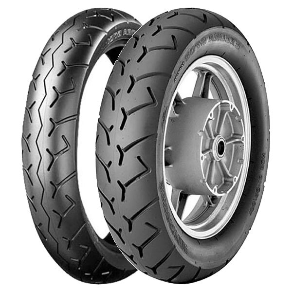 TYRE PAIR BRIDGESTONE 130/70-18 63H EXEDRA G701 + 170/80-15 77S EXEDRA G702