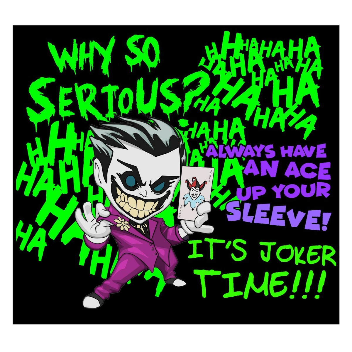 Joker Why So Serious Cartoon 