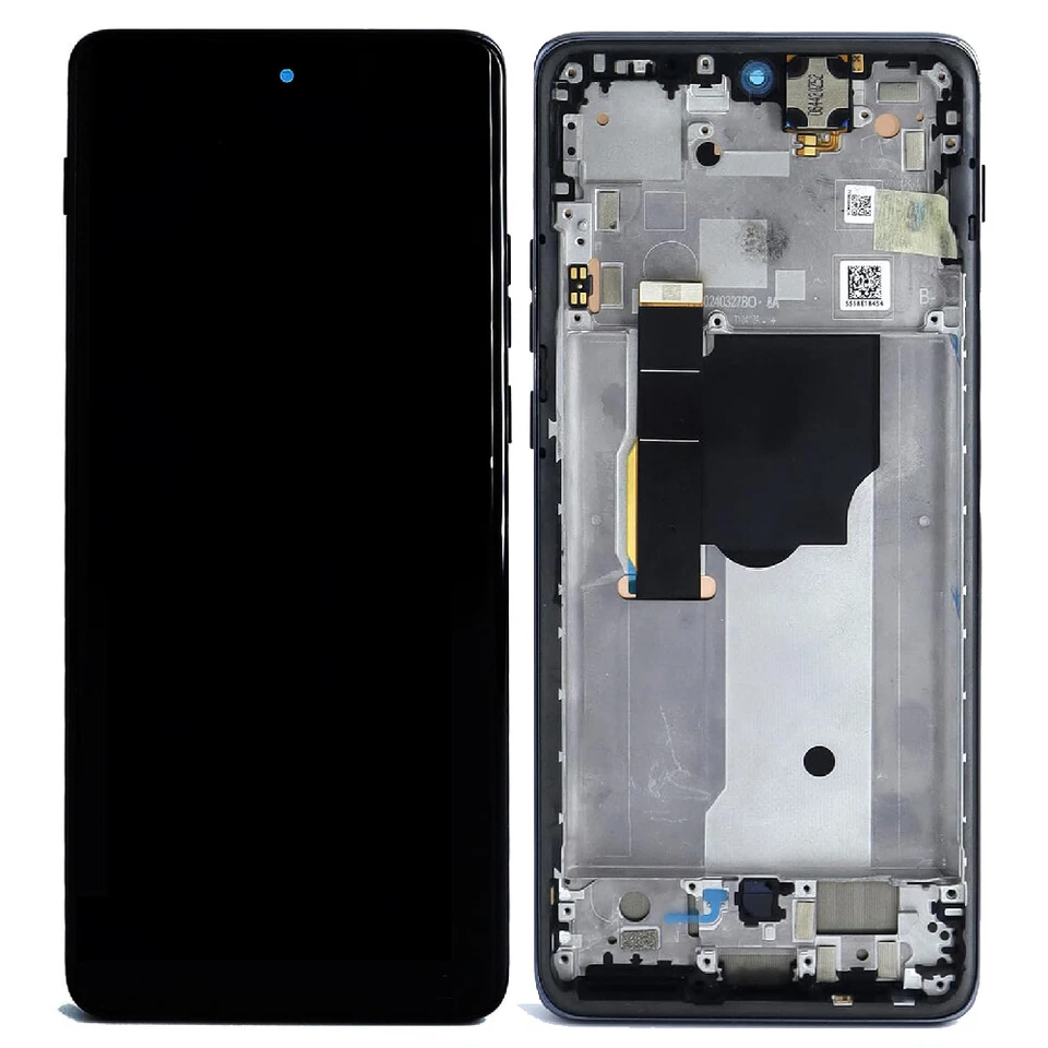 OLED For Moto Edge 2024 XT2405V XT2405 LCD Display Touch Screen Digitizer Frame - Image 2 of 4