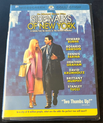 Sidewalks Of New York (DVD, 2002) - Edward Burns, Heather Graham - RARE Unopened