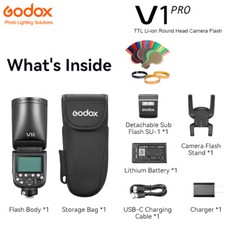 US Godox V1Pro-N 2.4 TTL HSS Speedlite Flash Light For Nikon VS Godox V1 Flash