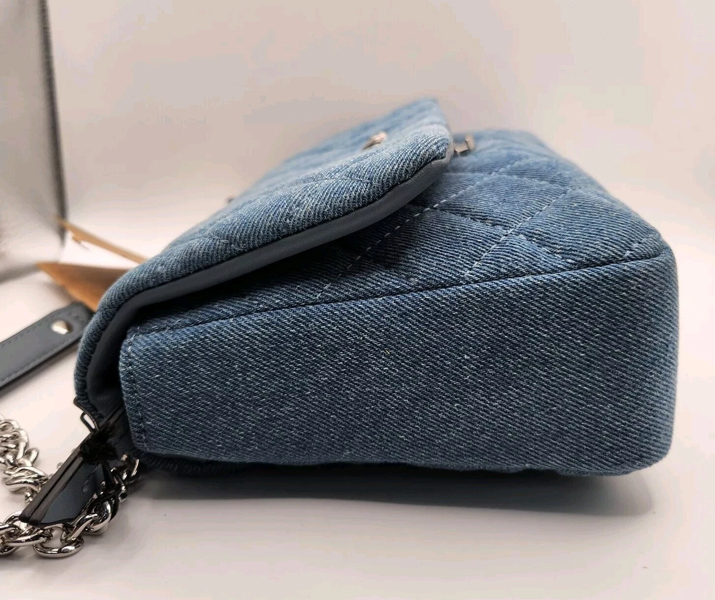 Borsa a tracolla Mario Valentino blu chiaro jeans Unica colore denim