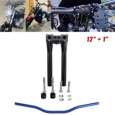 1.5" Pullback Handlebar Riser 12" or 13" Rise & 1" Handlebar Fit Harley-Davidson