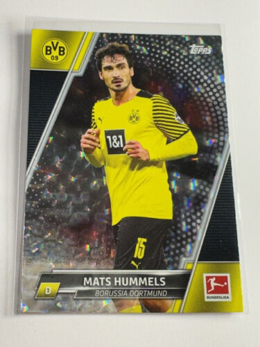 Topps Bundesliga Flagship 21/22 Sparkle Foil BVB Dortmund Mats Hummels - Afbeelding 1 van 1