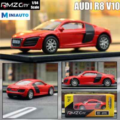 マイスト　Audi  R8 □ Maistoマイスト PREMIER EDITION 1/18 Audi R8 シルバー アウディ