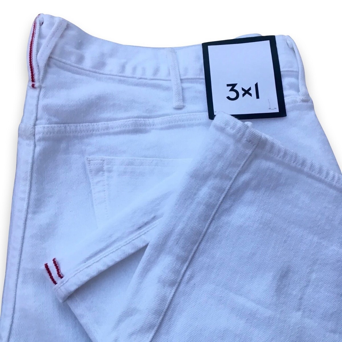 3x1 Brand 3x1 Jeans Sale 3x1 M5 Slim White Natural Cotton