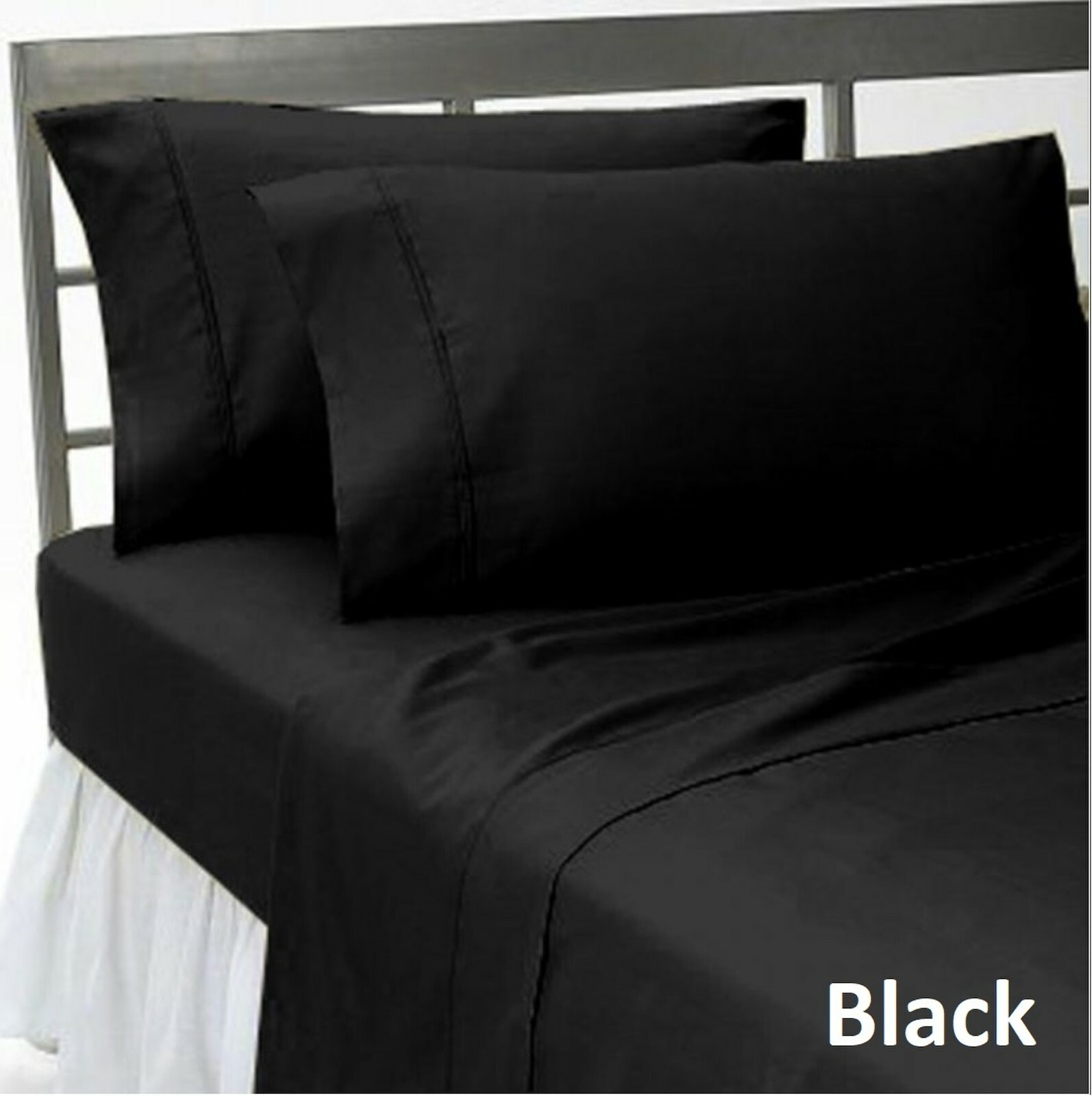 Soft Bedding Sheet Set 4 PCs OR 6 PCs Extra Deep Wall AU Single Solid