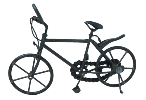 Metal Art Sculpture Scrap Recycled Bicycle Figure