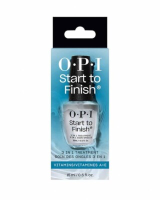 OPI Start to Finish 3-in-1 Treatment - Formaldehyde Free  FULL SIZE 0.5oz