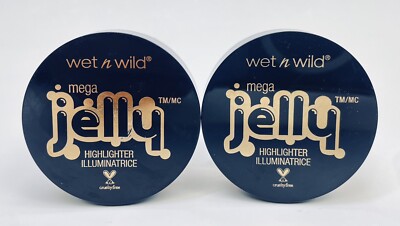 Lot of 2 Wet N Wild Mega Jelly Highlighter in 110A Blaze And Glaze