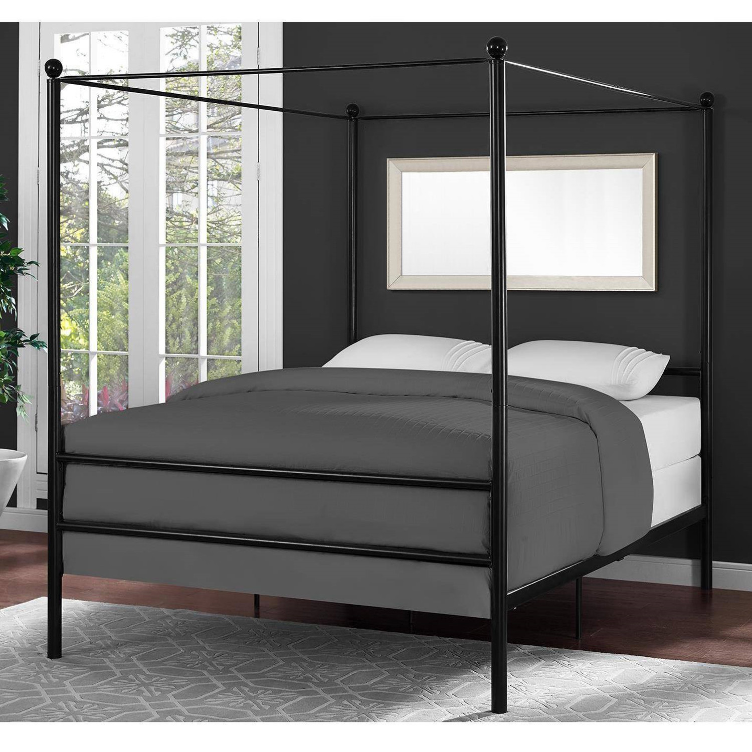 Black Twin Canopy Bed Frame / Top 10 Trending Looks For The Home In 2020 Seeking Lavender Lane