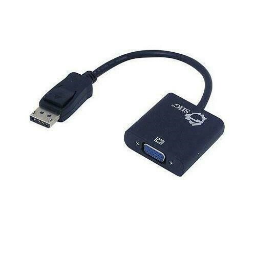 SIIG DisplayPort To VGA Adapter - Connect Modern Computers To Older Monitors