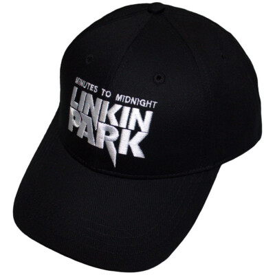 Linkin Park - Minutes To Midnight - Black OSFA Snapback Baseball