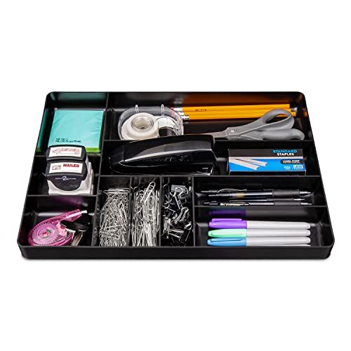 Ernst MFG 10 Compartment Drawer Organizer: Heavy Duty  Assorted Sizes , Colors 