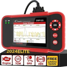 LAUNCH CRP123 Scan Tool ABS SRS Engine OBD2 Code Reader Car Diagnostic Scanner