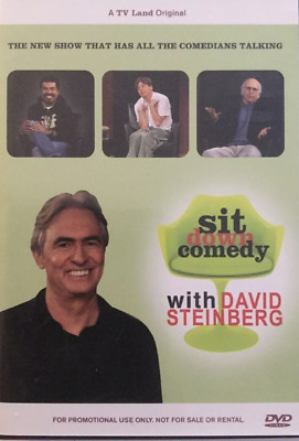 Sit Down Comedy With David Steinberg promotional DVD - Brand new sealed