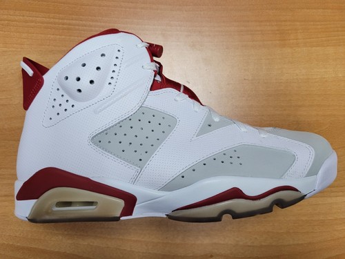 Chaussures de gym rouges Air Jordan 6 rétro « Alternate » homme taille 10,5 - 384664-113 blanches - Photo 8/8