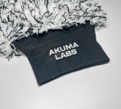 AKUMA LABS Yamako Jr Premium Microfiber Wheel Alloy Wash Mitt – Gentle & Effective Micro Mitt For Car Detailing