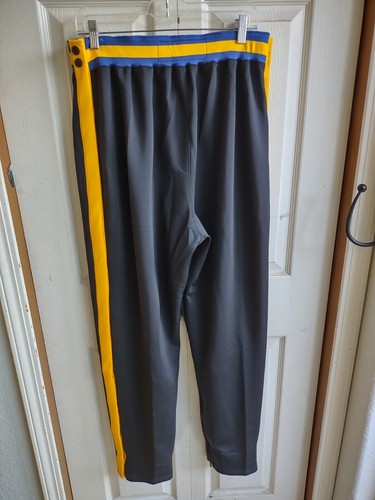 NIKE NBA GOLDEN STATE WARRIORS TEARAWAY WARM-UP PANTS TEAM ISSUE DA8121 010 2XLT - Picture 4 of 11