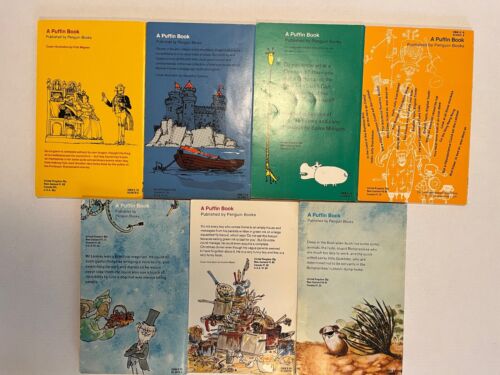 The Puffin Nut Case 7 Paperback Books + Slip Case Kids Children Vintage - Picture 4 of 8