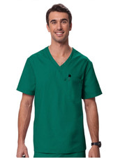 LG Orange Standard Newport Men's V-Neck Top - G3108 Hunter