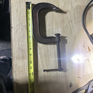 🔥Adjustable Clamp 1440-4 Flat Anvil Heavy Duty C-Clamp, 0-4"  Alloy Steel🔥