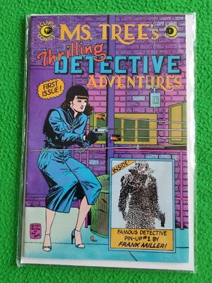 Ms Tree s Thrilling Detective Adventures # 1  First Issue Eclipse Comics 1983