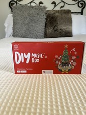 Building Block Kit DIY Christmas Tree Music Box 363 pcs Kids 8 Fantasy Toy