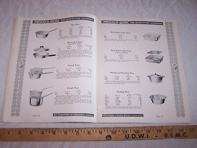 1936 Vintage PRISCILLA WARE CATALOG Leyse Aluminum Co 1936 Vintage PRISCILLA WARE CATALOG Leyse Aluminum Co