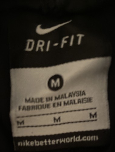 Nike Youth Medium DRI-FIT Black Shorts - Picture 2 of 5