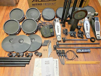 ALESIS NITRO SPARE PARTS: snare pedal loom module clamp cymbal 9v ALESIS NITRO SPARE PARTS: snare pedal loom module clamp cymbal 9v