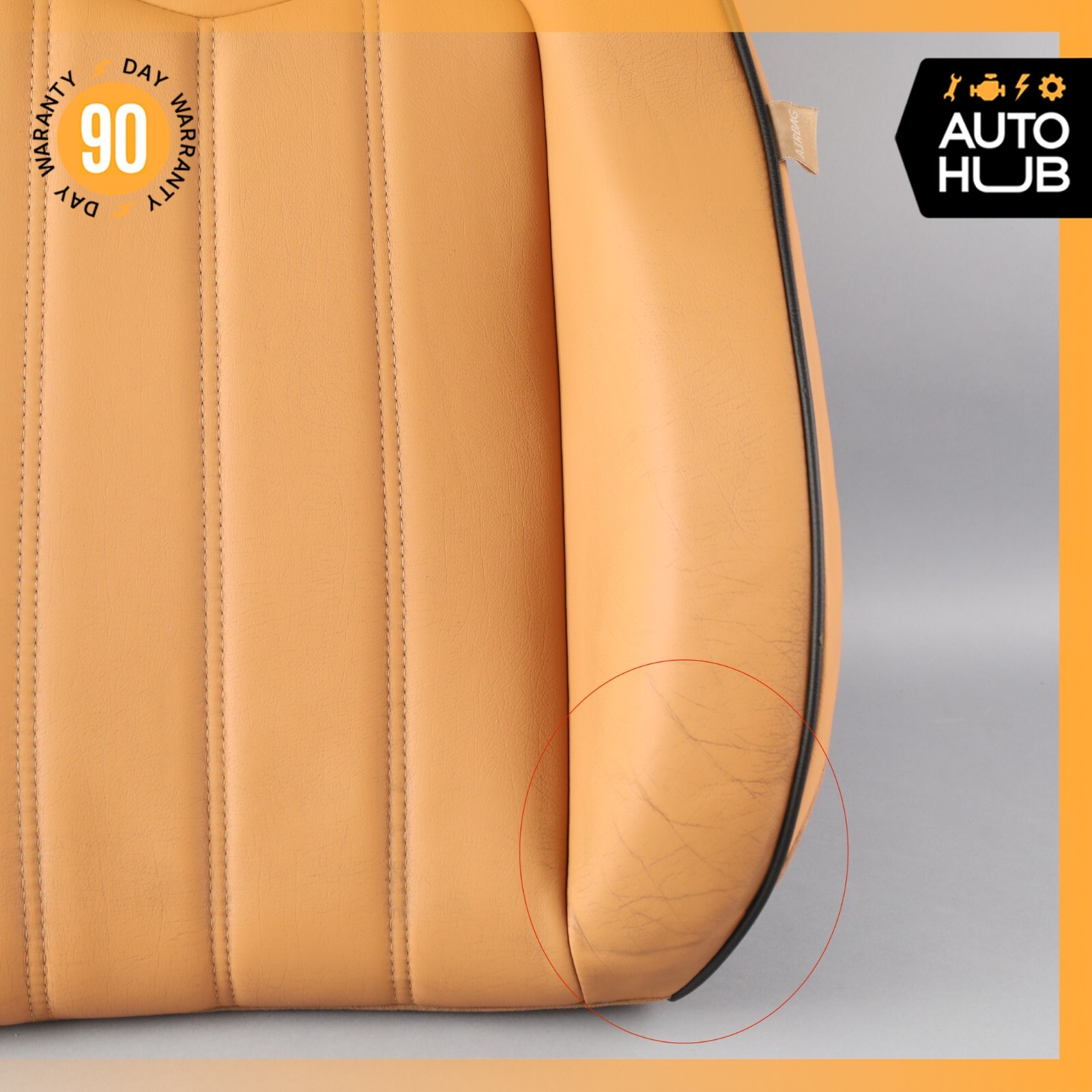 09-13 Maserati Quattroporte S M139 Front Left Top Upper Seat Cushion OEM 71k