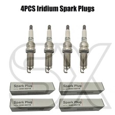 4x Genuine 22401ED71B Iridium Spark Plugs Gap 0.04 For Nissan Altima Rogue Versa
