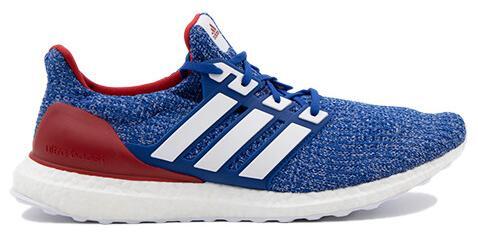 ultraboost city shoes red white and blue