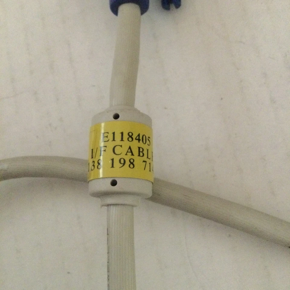 Varian Tel I/F Cable E118405 6ft. 3138 198 71461 Used - Image 3 of 4