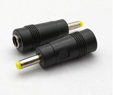 12Pcs DC Power Adapter 5.5X2.1Mm Female Jack to 4.0X1.7Mm Male Plug Electrical S