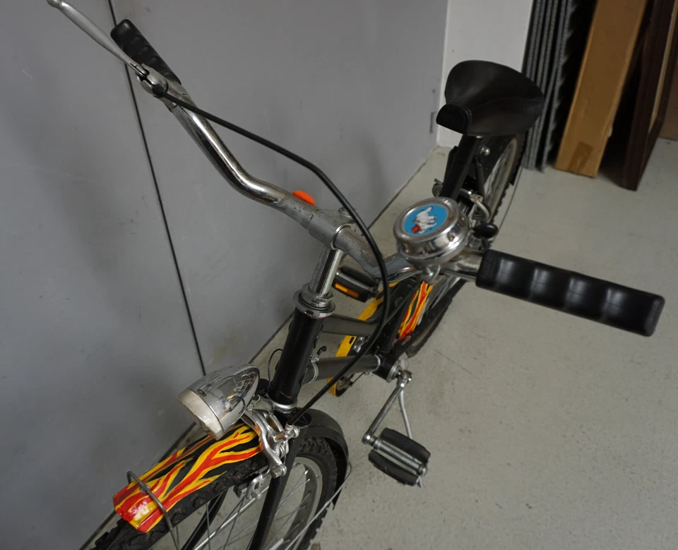 Kinder Fahrrad Rad Bike schwarz 24 Zoll / 47-507 oldschool (A023-415) - Bild 4 von 4