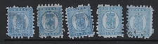 Finland SC# 9 Used (x5) Few Minor Faults - S29509