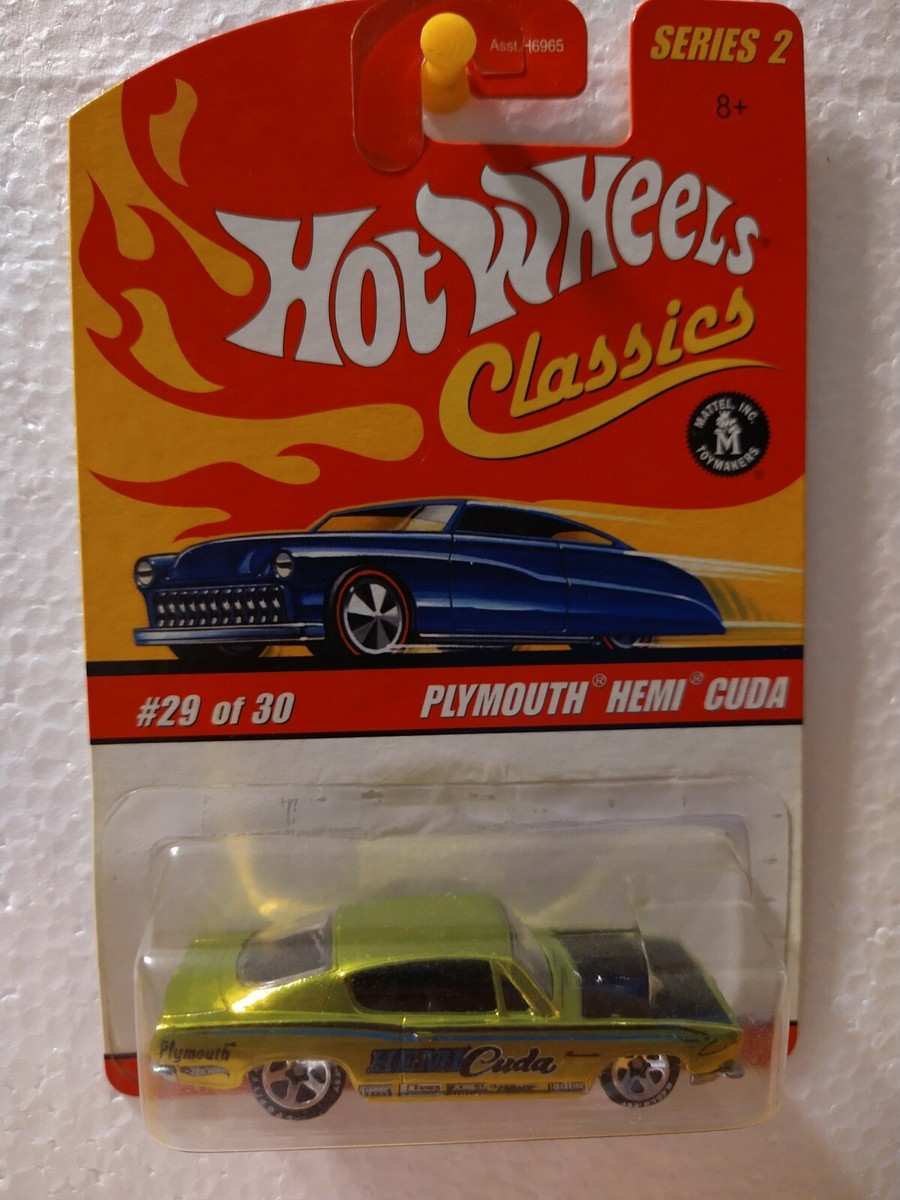 Hot Wheels Classics Series 2 Plymouth Hemi Cuda NIP | eBay