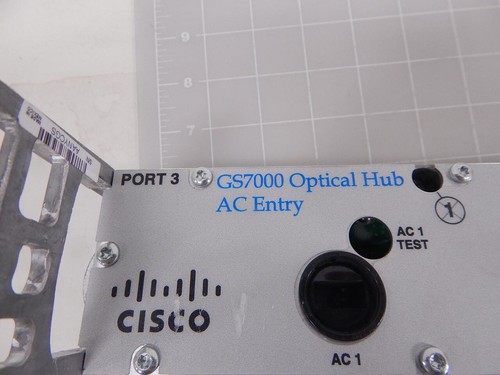 CISCO GS7000 OPTICAL HUB AC ENTRY T93290 - Afbeelding 4 van 4
