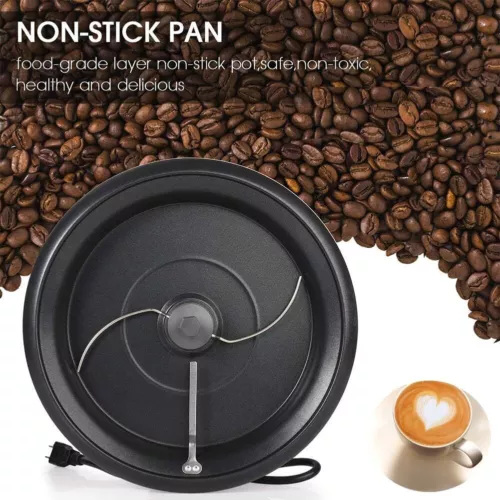 220V Elektrische Kaffeeröster Röstmaschine Bohnenröster Nuss Röster Haushalt DE - Bild 16 von 17